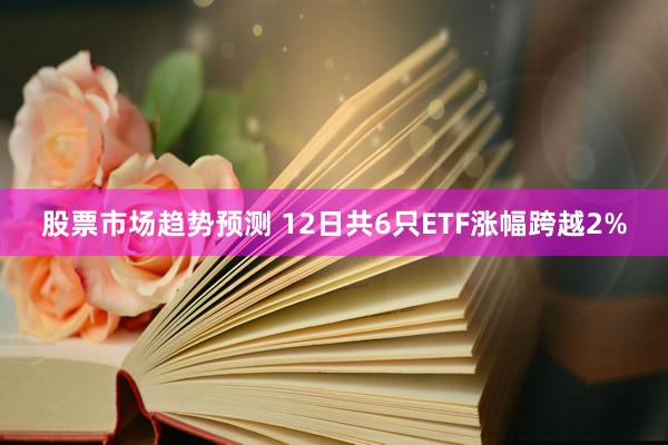 股票市场趋势预测 12日共6只ETF涨幅跨越2%