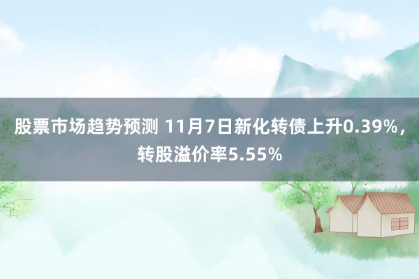 股票市场趋势预测 11月7日新化转债上升0.39%，转股溢价率5.55%