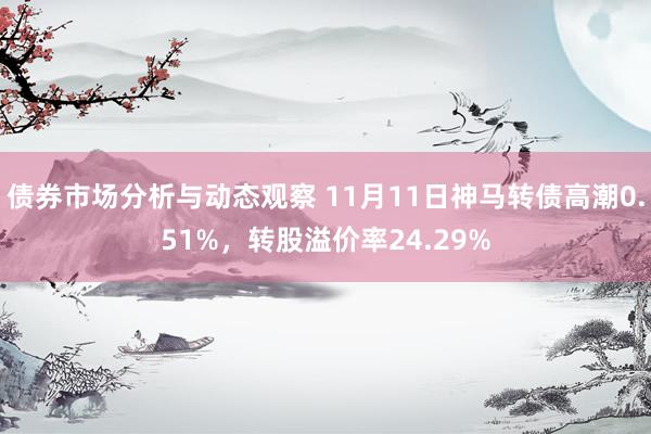 债券市场分析与动态观察 11月11日神马转债高潮0.51%，转股溢价率24.29%