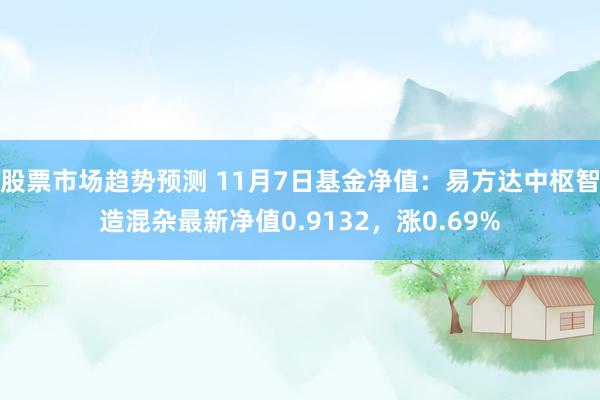 股票市场趋势预测 11月7日基金净值：易方达中枢智造混杂最新净值0.9132，涨0.69%